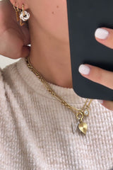 Yasmin Earrings Mixed Metal