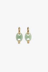 Adventurine Link Earrings
