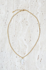 Baroque Rope Chain Necklace