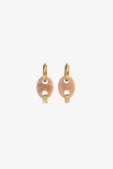 Sunstone Link Earrings