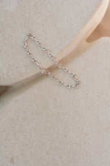 Silver Link Anklet