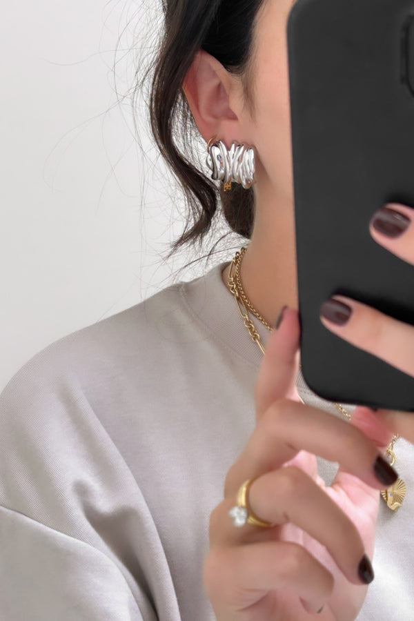 Rossellini Earrings Silver