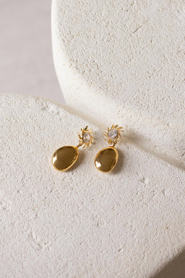 Gold Sol Earrings