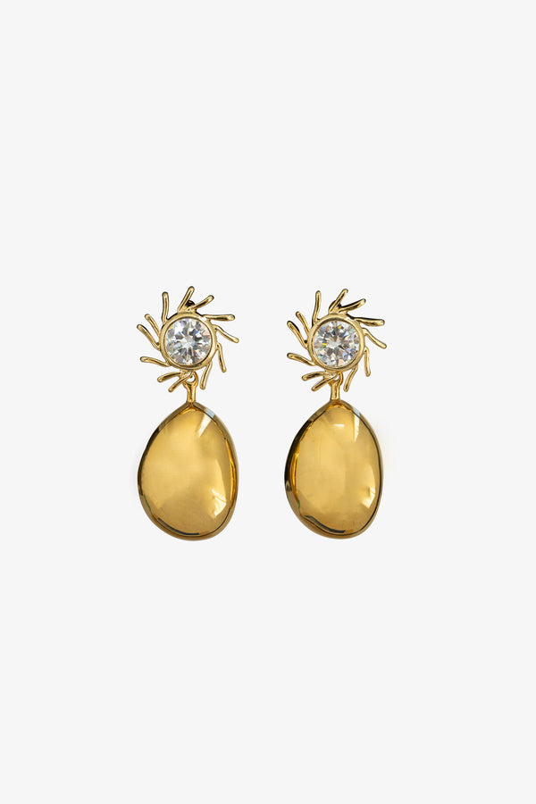 Gold Sol Earrings