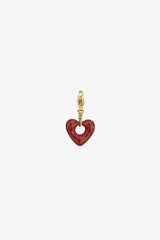 Cherry Heart Charm