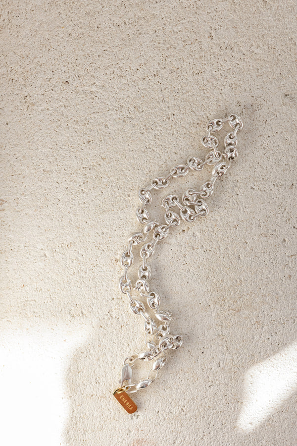 Silver Link Necklace