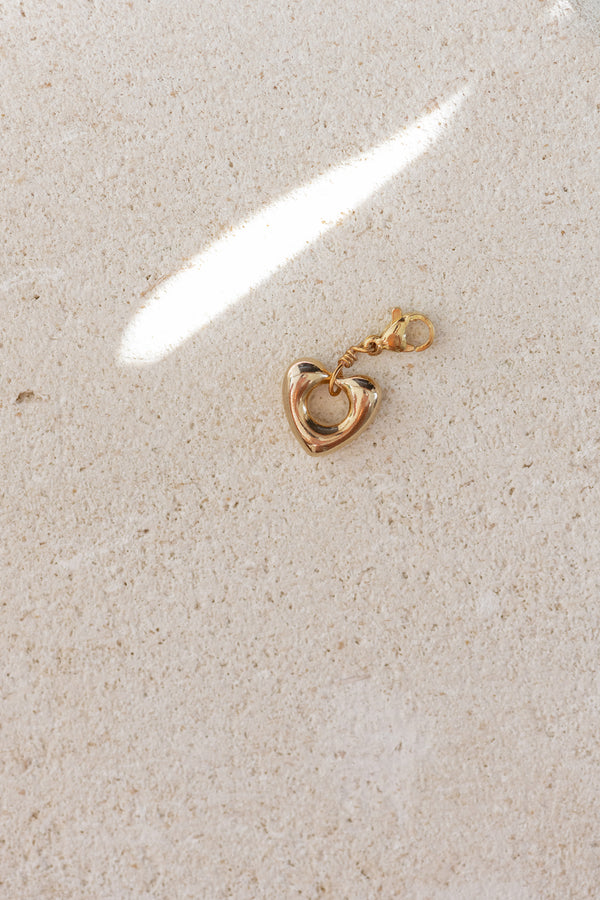 Wholehearted Charm in Gold